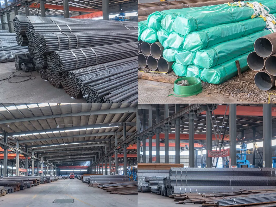 Hot-Dipped Galvanized Steel Seamless Carbon Steel Black Welded Iron Round Pipe Product Price