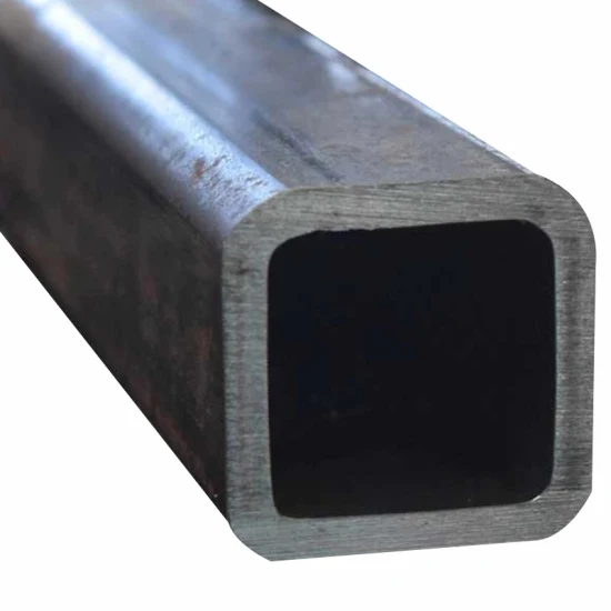 China Black Carbon Steel Tube 80X80 Q345 Q355 Carbon Steel Square Rectangular Tube Preisprodukt